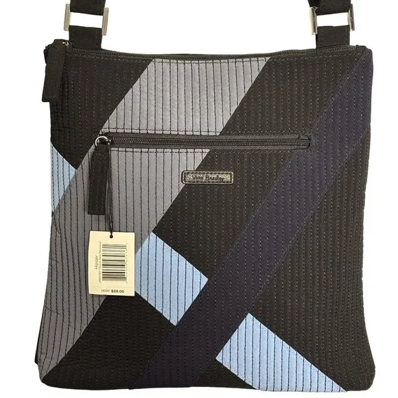 Vera Bradley Crossbody Bag With Adjustable Strap & Zipper Closure - Picture 2 of 11